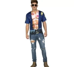 Camicia da Costume da poliziotto hardcore per uomo