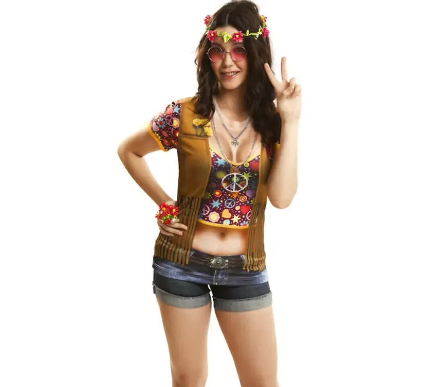 Camicia da hippie per donna