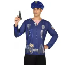 Camicia da poliziotto per uomo