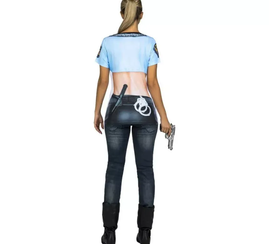 Camicia da uomo da poliziotta per donna