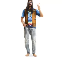 Camicia da uomo hippy per uomo