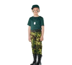 camuffamento militare costume bambini