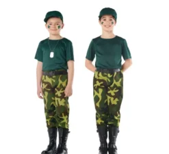 camuffamento militare costume bambini
