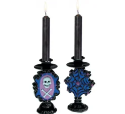 Candelabro da 15 cm per decorare in Halloween 2 assortimenti