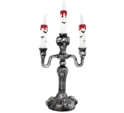 Candelabro teschi con luce 385x12x17 cm
