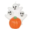 Candela fantasma con zucca 10 cm