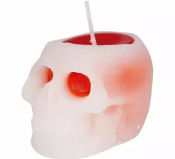 Candela Teschio con Sangue 6 cm