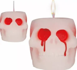 Candela Teschio con Sangue 6 cm