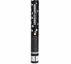 Cannone Kabuki Confetti di Carta Cuori Bianchi 40 cm