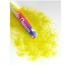 Cannone Kabuki da 30 cm o tubo per polvere gialla