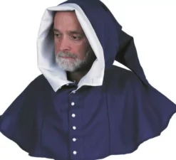 Capelina blu medievale