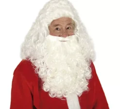 Capelli e barba di babbo natale