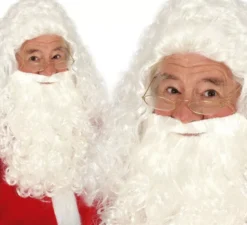 Capelli e barba di babbo natale