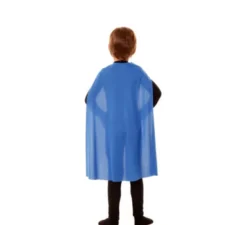 Capo da supereroe da bambino blu da 70 cm