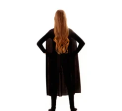 Capo da supereroe da bambino di 90 cm nero