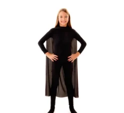 Capo da supereroe da bambino di 90 cm nero