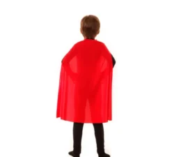 Capo da supereroe da bambino di 70 cm rosso