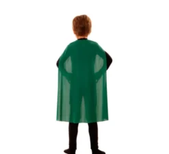 Capo da supereroe da bambino verde da 70 cm