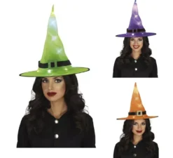 Cappelli da strega assortiti con luce