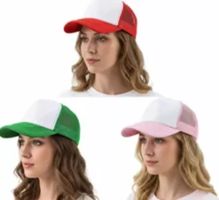 Cappellino con visiera bicolore in vari colori