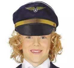 Cappellino da pilota Gold Badge per bambini