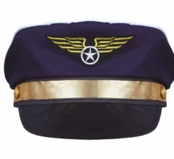 Cappellino da pilota Gold Badge per bambini
