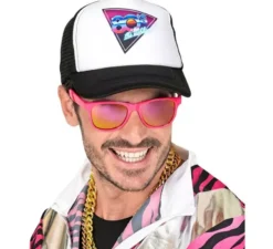 Cappellino retrò anni '80 per adulti