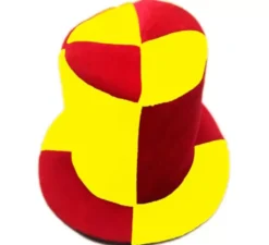 Cappello a cilindro con i colori della Spagna