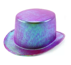 Cappello a cilindro fantasia in vari colori per adulto