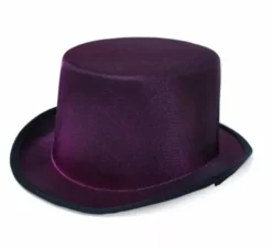 Cappello a cilindro fantasia in vari colori per adulto