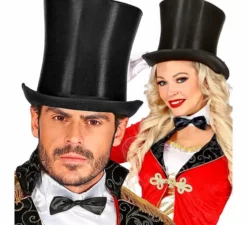 Cappello a cilindro in raso