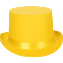 Cappello a cilindro in raso in vari colori