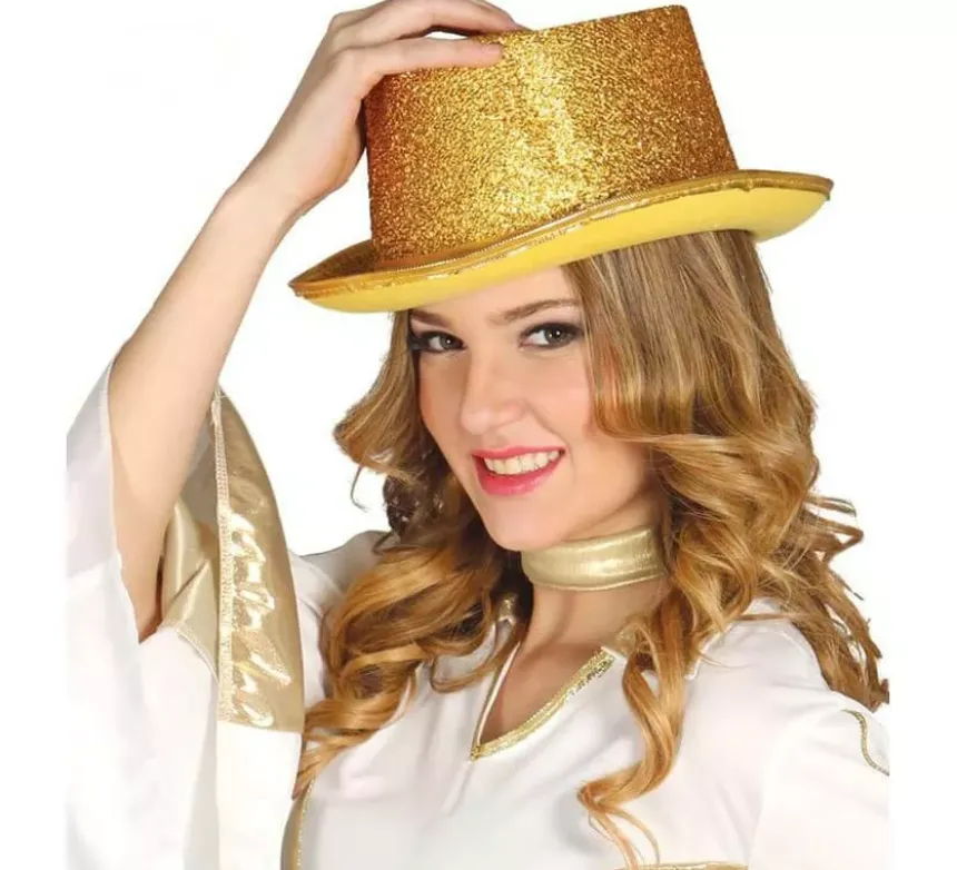 Cappello a cilindro lucido in vari colori