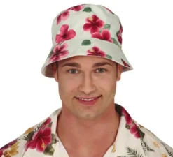Cappello a fiori hawaiano per adulti