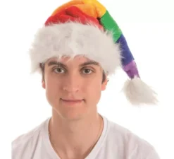 Cappello arcobaleno di Babbo Natale