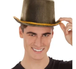 Cappello con bordo in oro 58 cm
