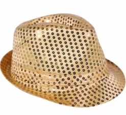 Cappello con paillettes in vari colori