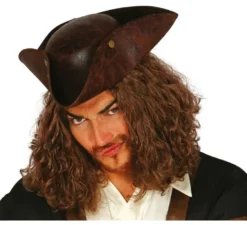 Cappello corsair in similpelle