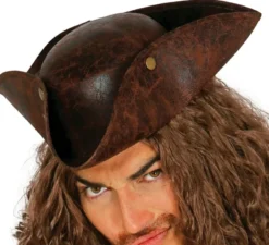 Cappello corsair in similpelle