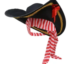 Cappello corsaro con cravatta