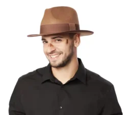 Cappello da archeologo avventuriero marrone