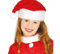 Cappello da babbo natale da bambino di 34 cm