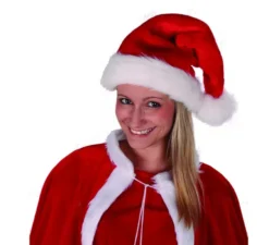 Cappello da Babbo Natale per adulti di qualità extra