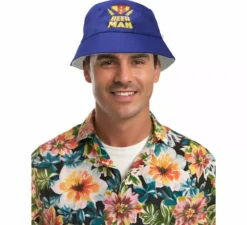 Cappello da birra Uomo blu adulto