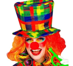 Cappello da clown multicolore