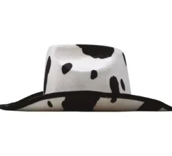 Cappello da cowboy con stampa mucca