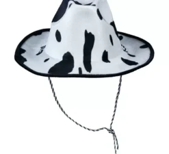 Cappello da cowboy con stampa mucca