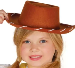 Cappello da cowboy feltro per bambini