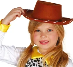 Cappello da cowboy feltro per bambini