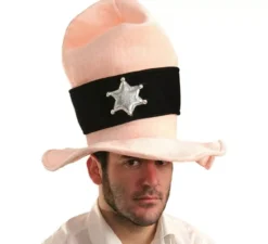 Cappello da cowboy gigante con stella